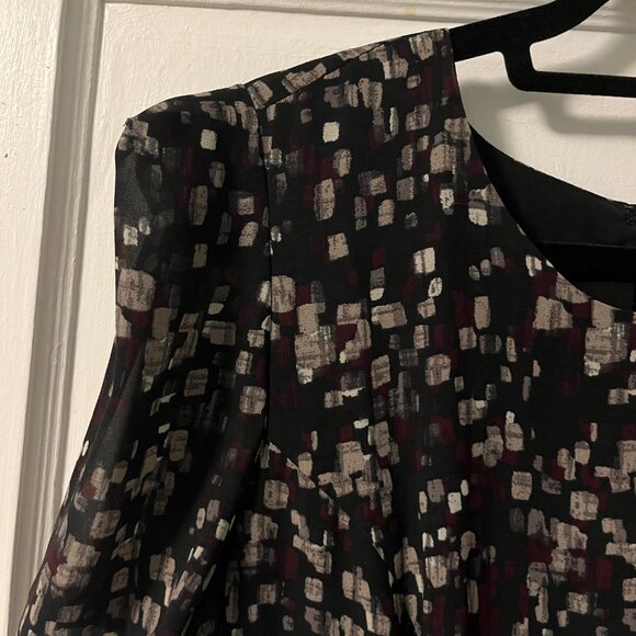 Grey and Purple Medium H&M Dress - Picture 4 of 4